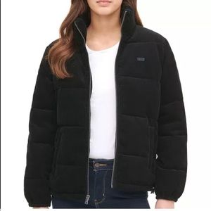 Levi’s Ladies black Corduroy Puffer Jacket